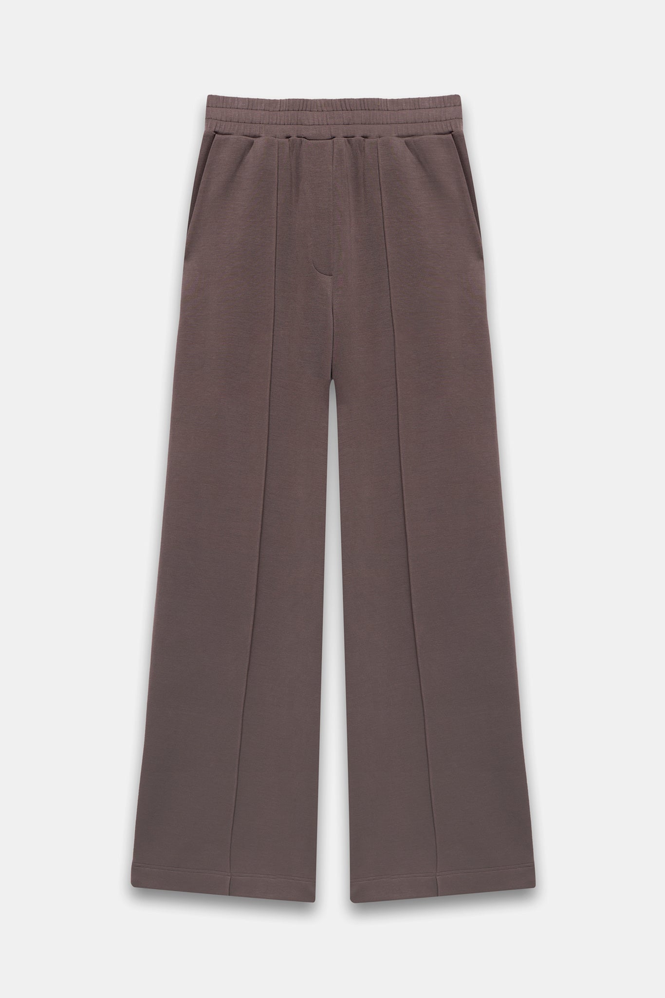 Brown Super Soft Wide Joggers