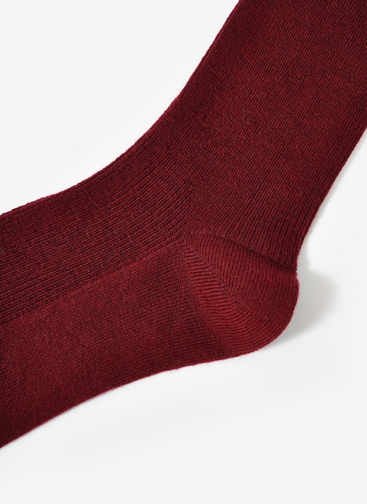 Burgundy Ankle Socks