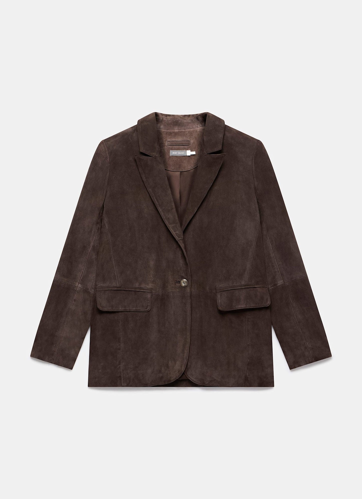 Brown Suede Blazer