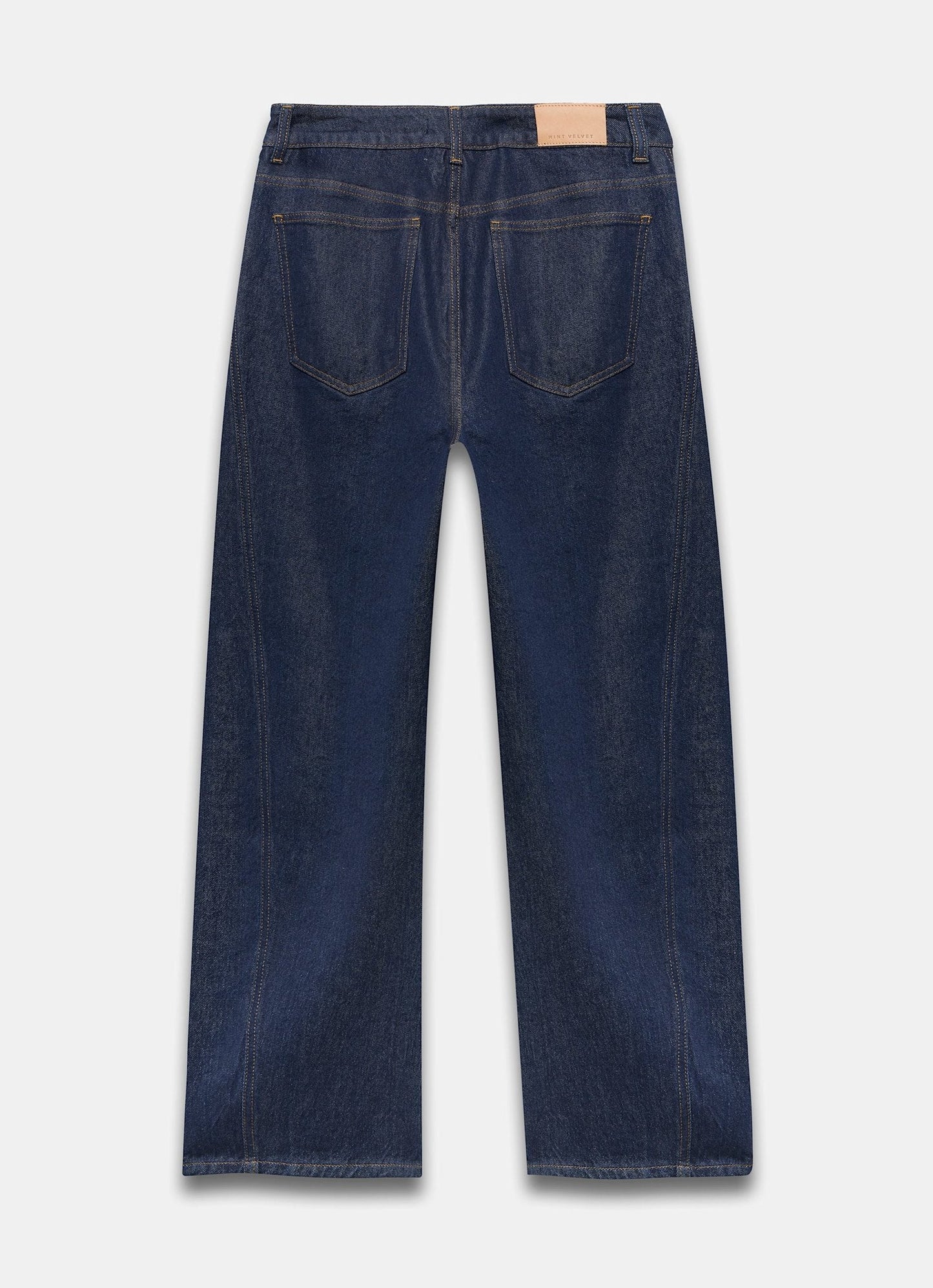 Dark Indigo Barrel Leg Jeans