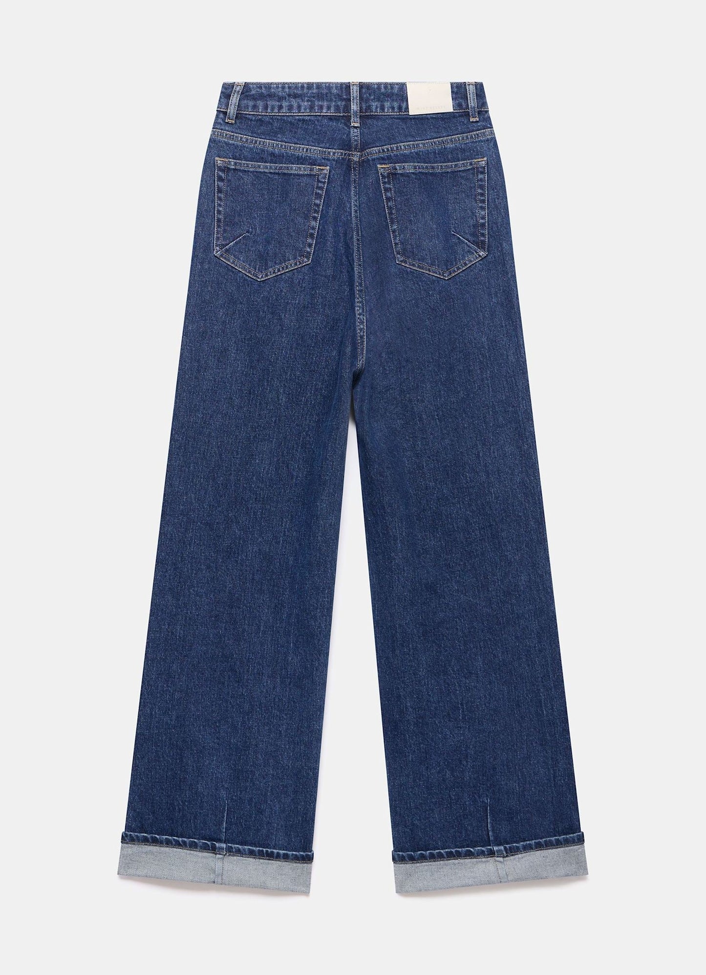 Dark Indigo Workable Wide Jeans