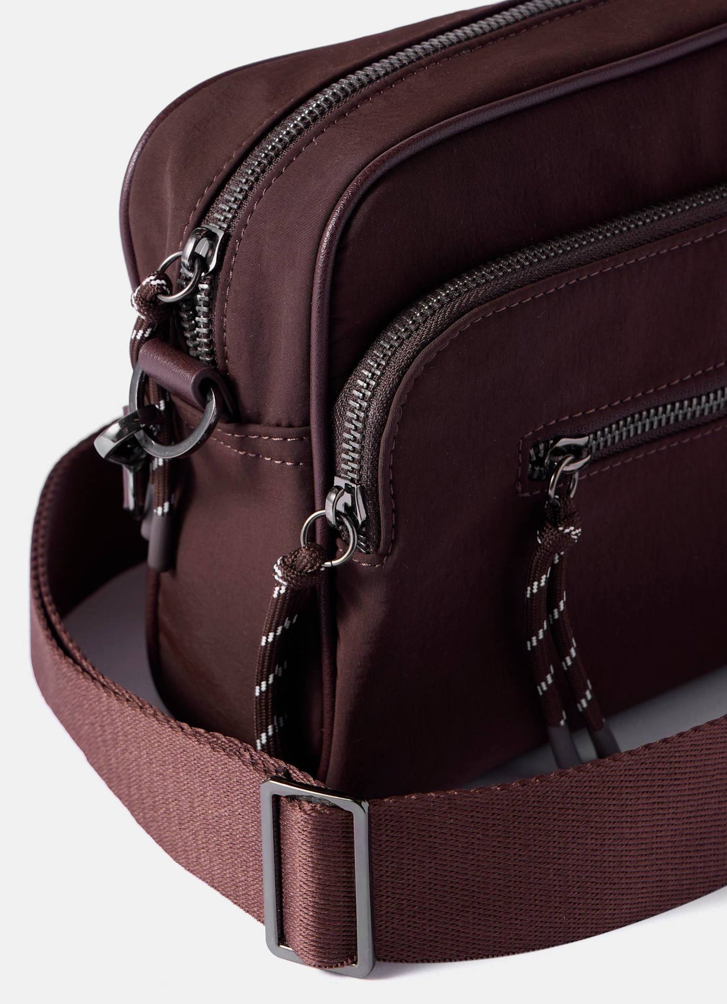 Edie Brown Nylon Crossbody Bag