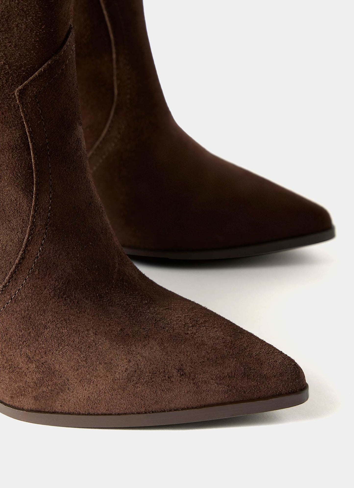 Flossie Brown Suede Tassel Boots