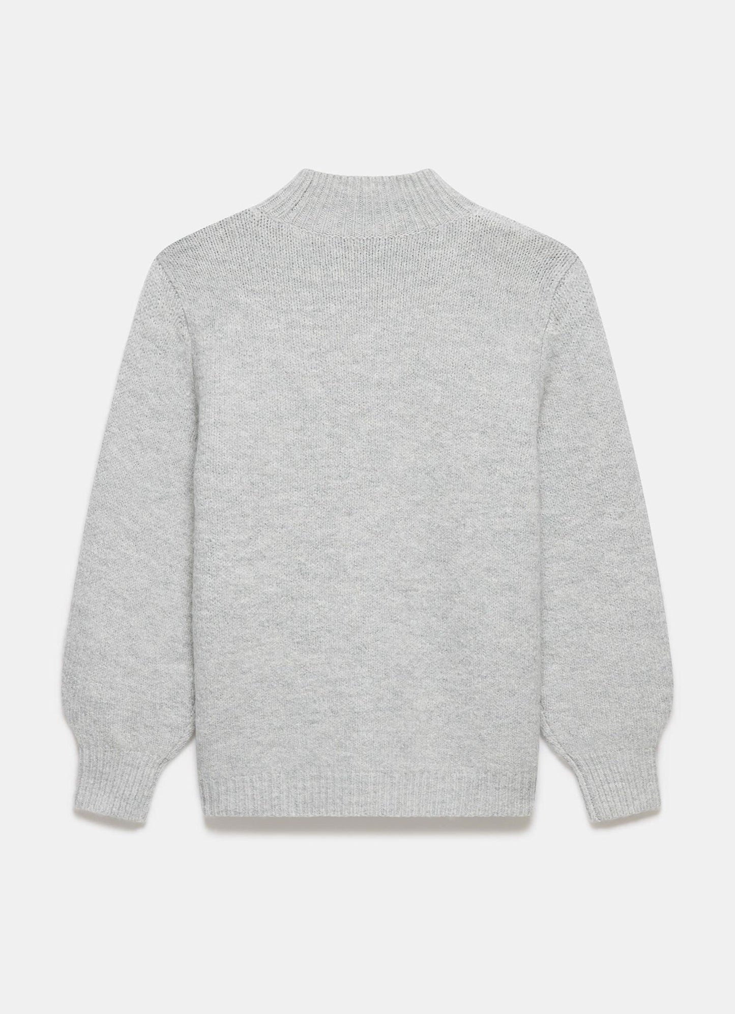 Grey Knit Star Jumper