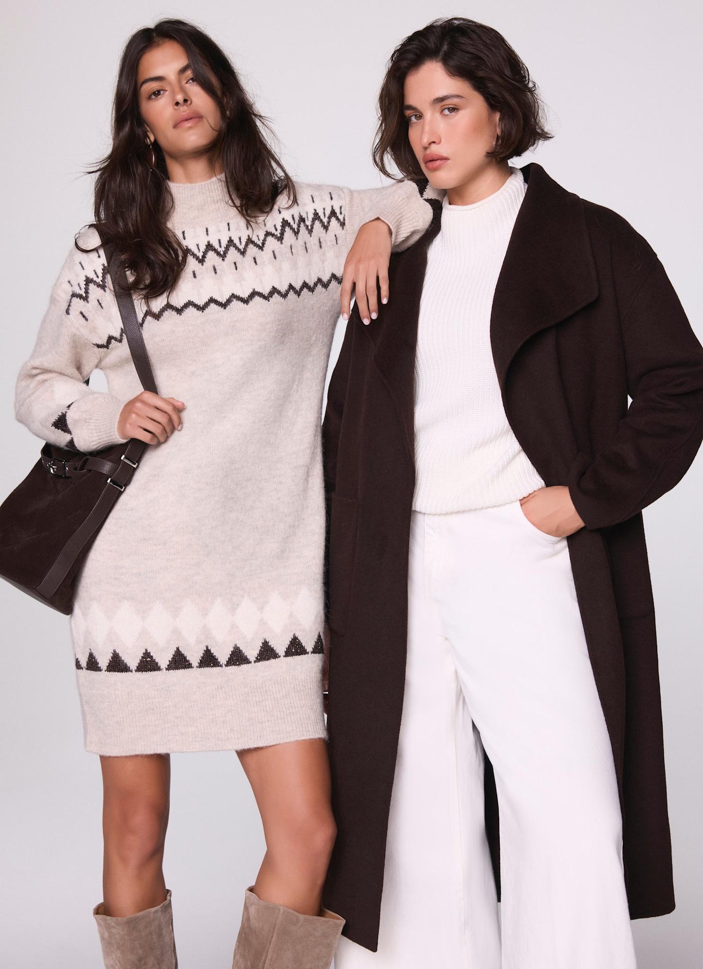 Cream Whipstitch Cotton Blend Jumper