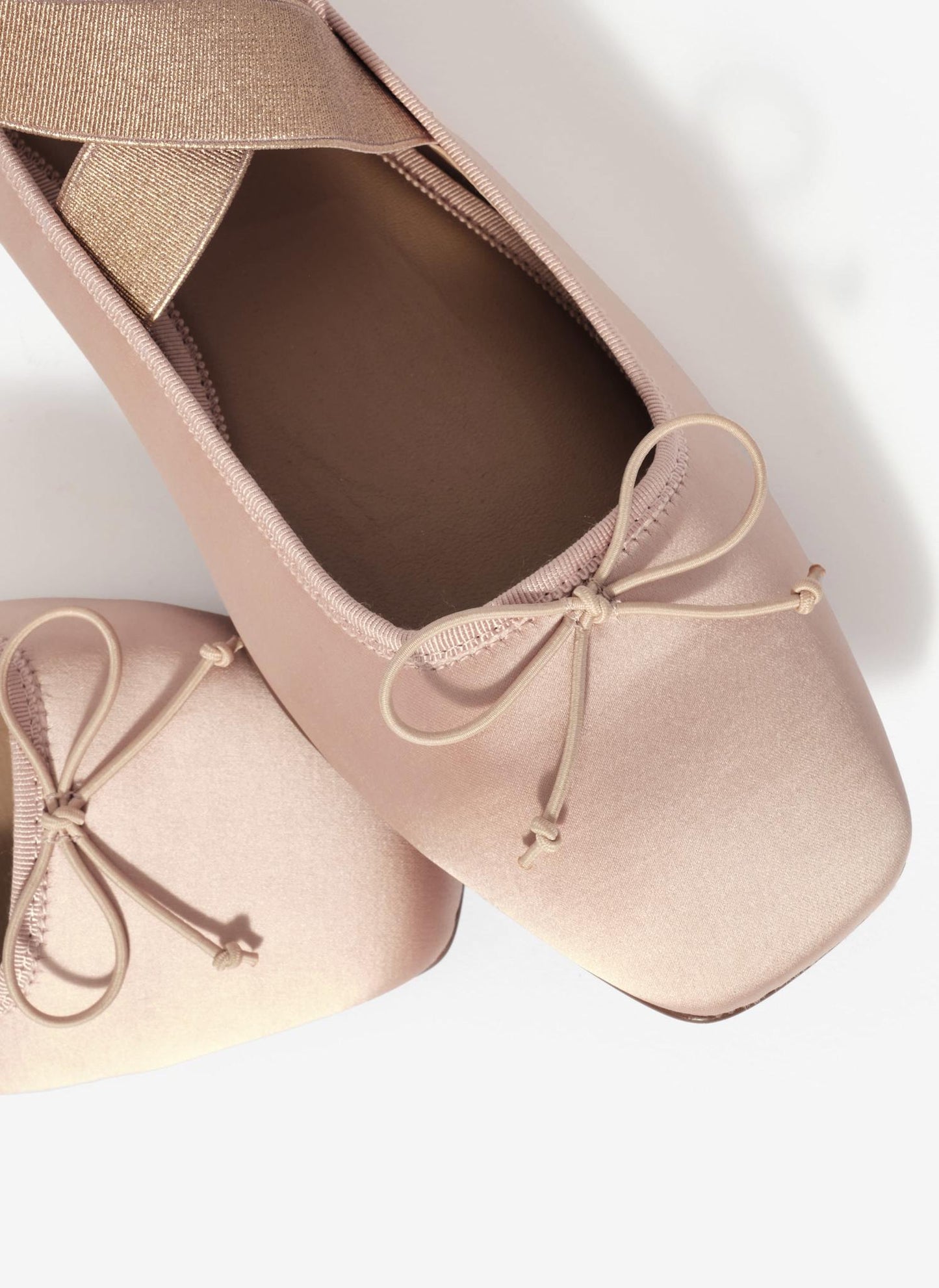 Kallie Pink Strappy Ballet Flats