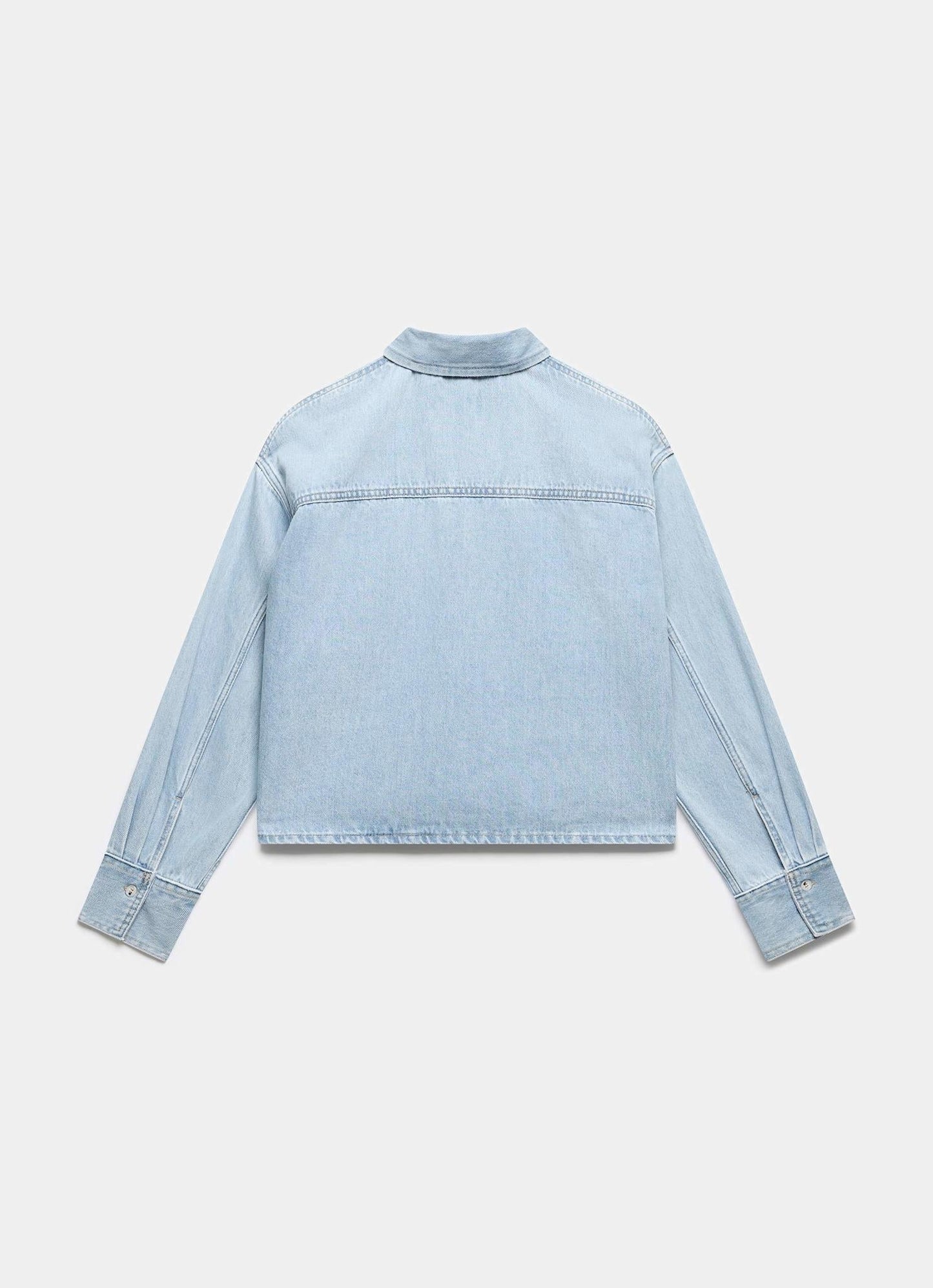 Light Indigo Denim Shirt