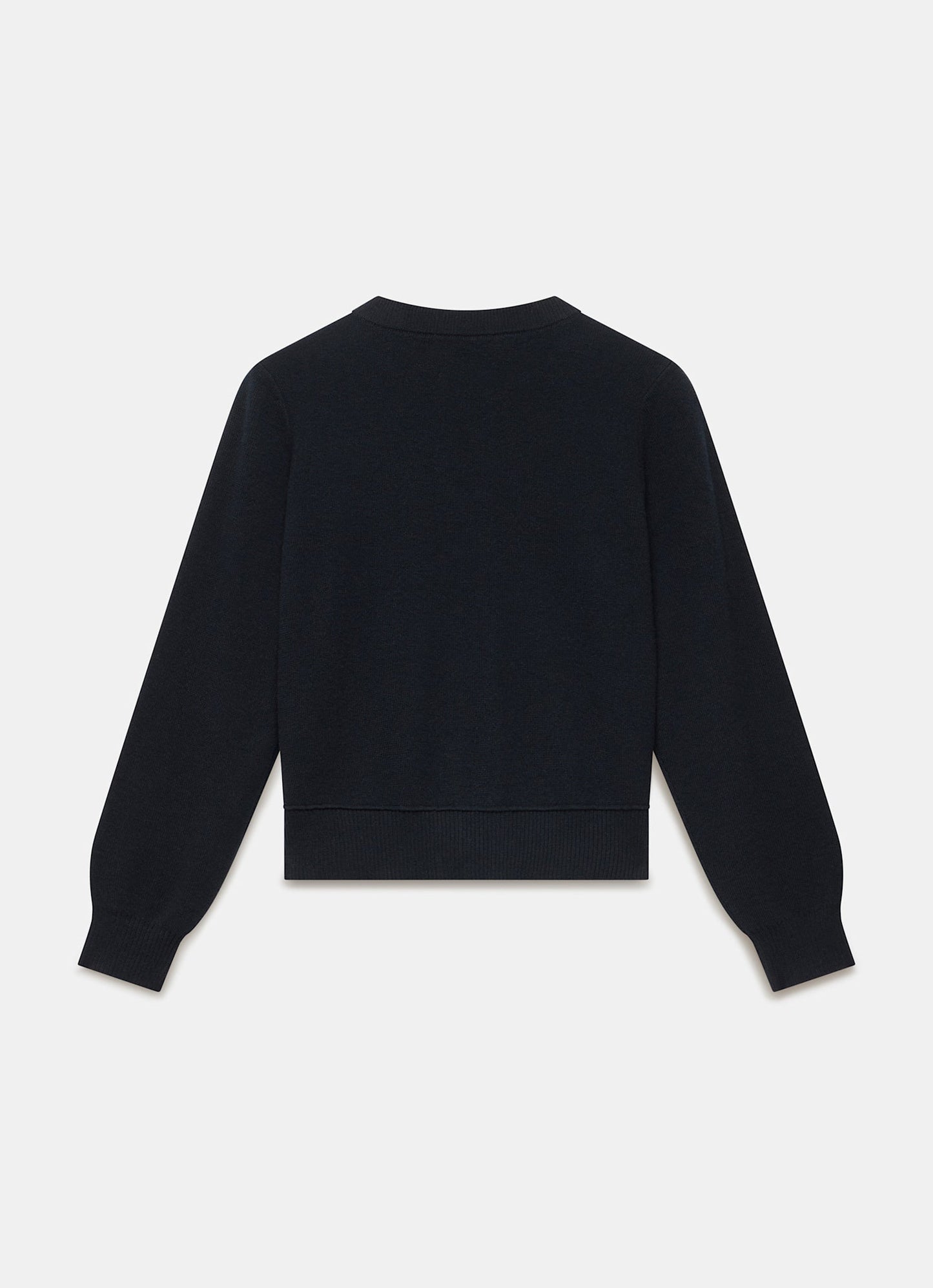 Navy Lightweight Cotton Blend Cardigan