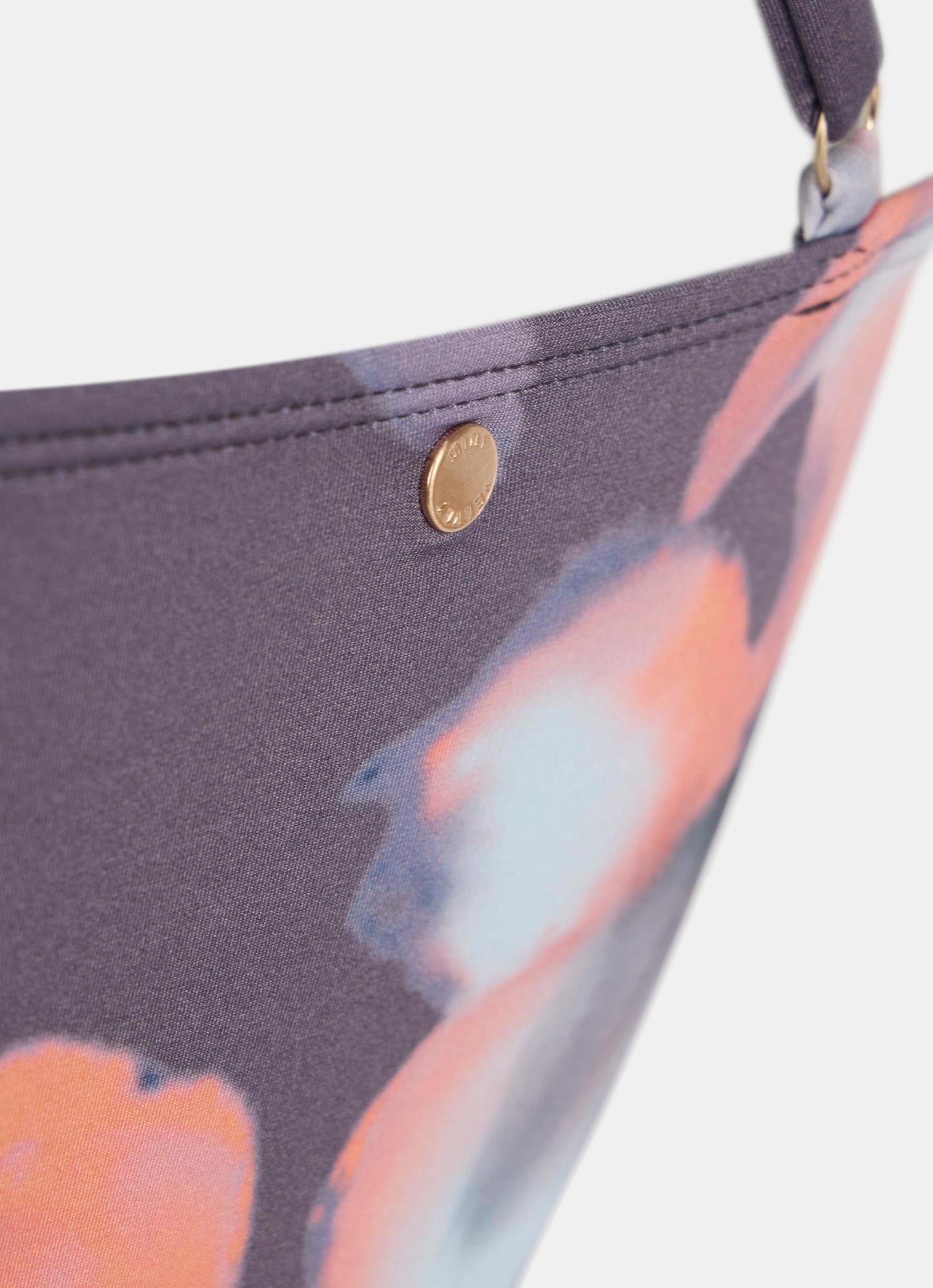 Floral Print One Shoulder Swimsuit