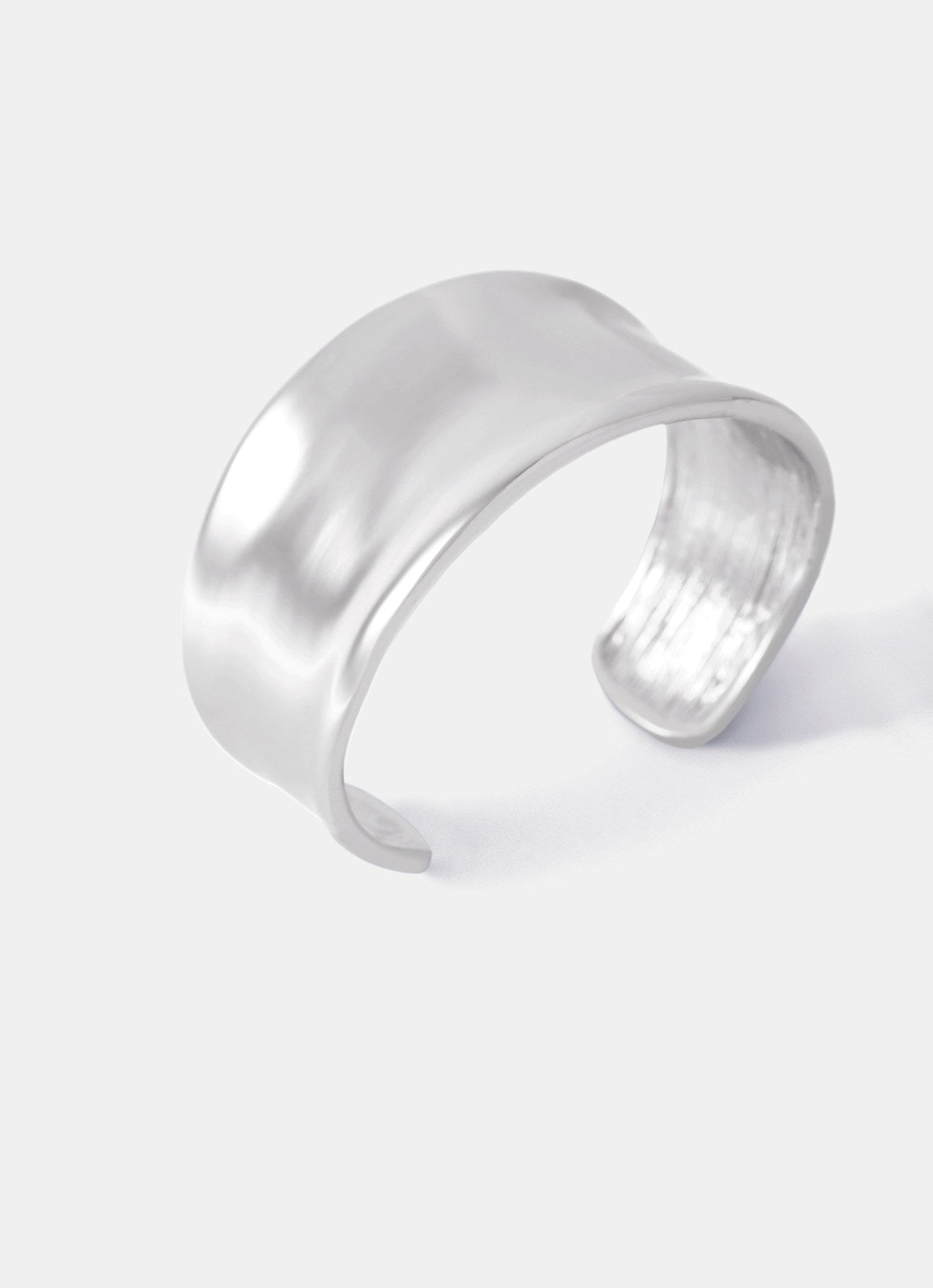 Silver Tone Cuff Bracelet