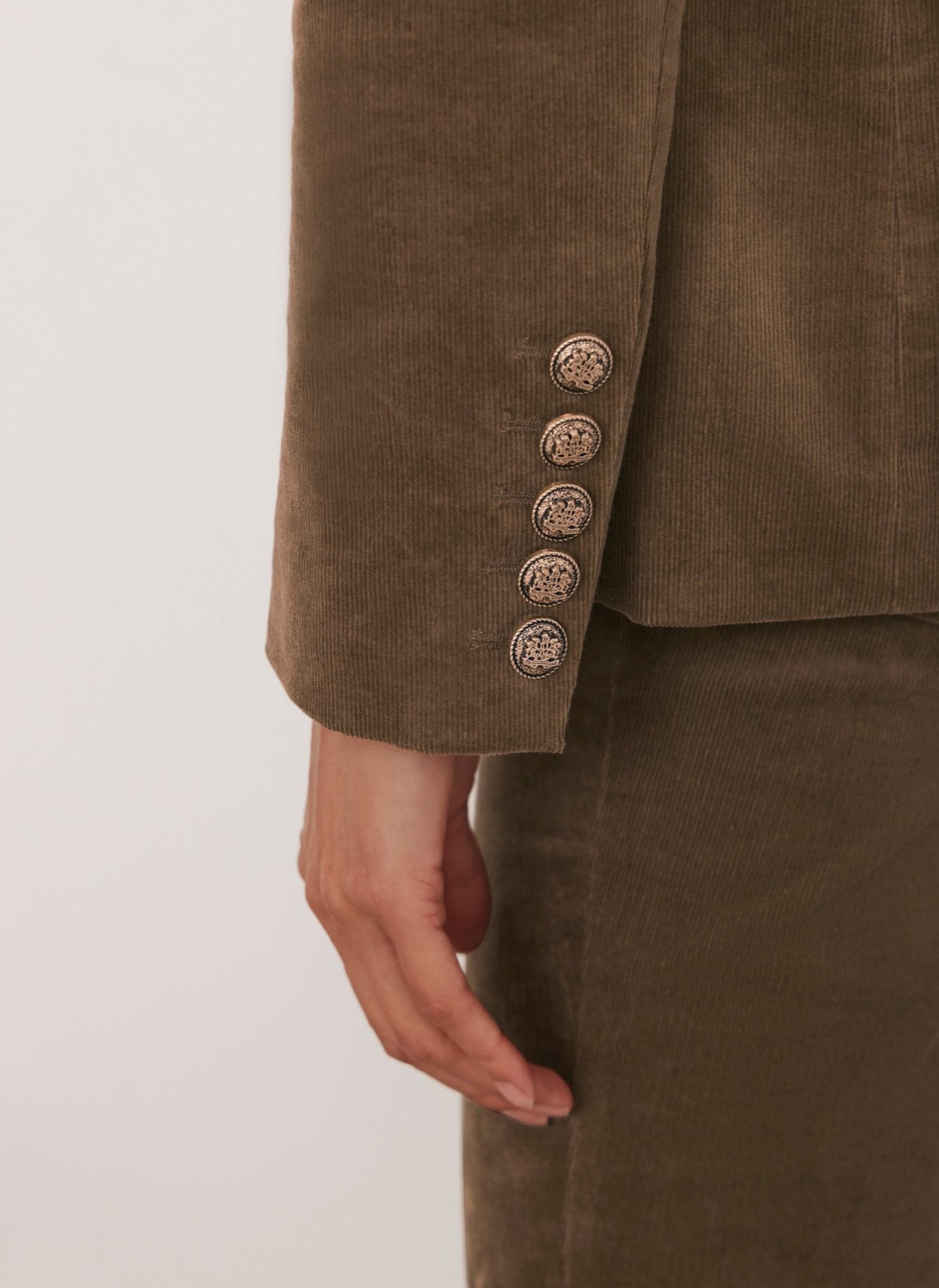 Brown Corduroy Blazer