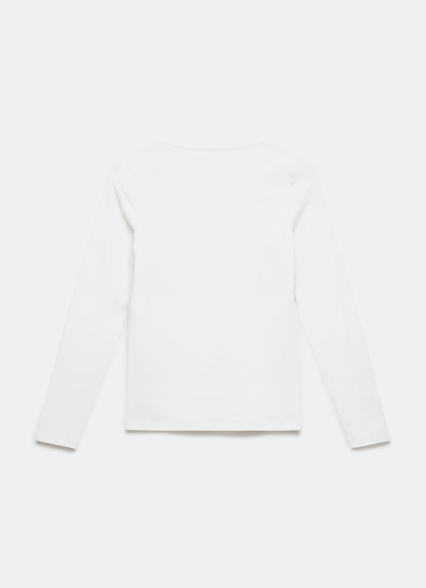 White V Neck Layering Top