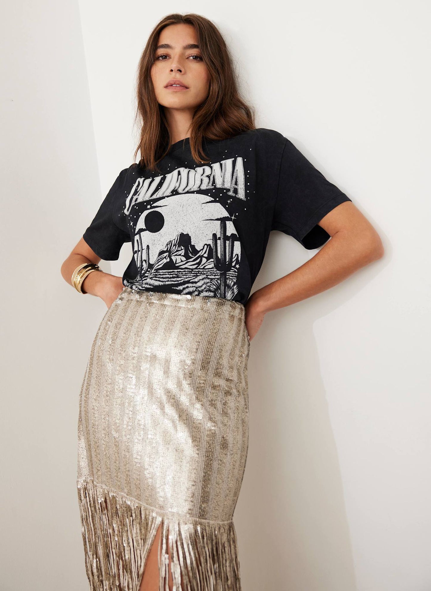 Black California Graphic T-Shirt
