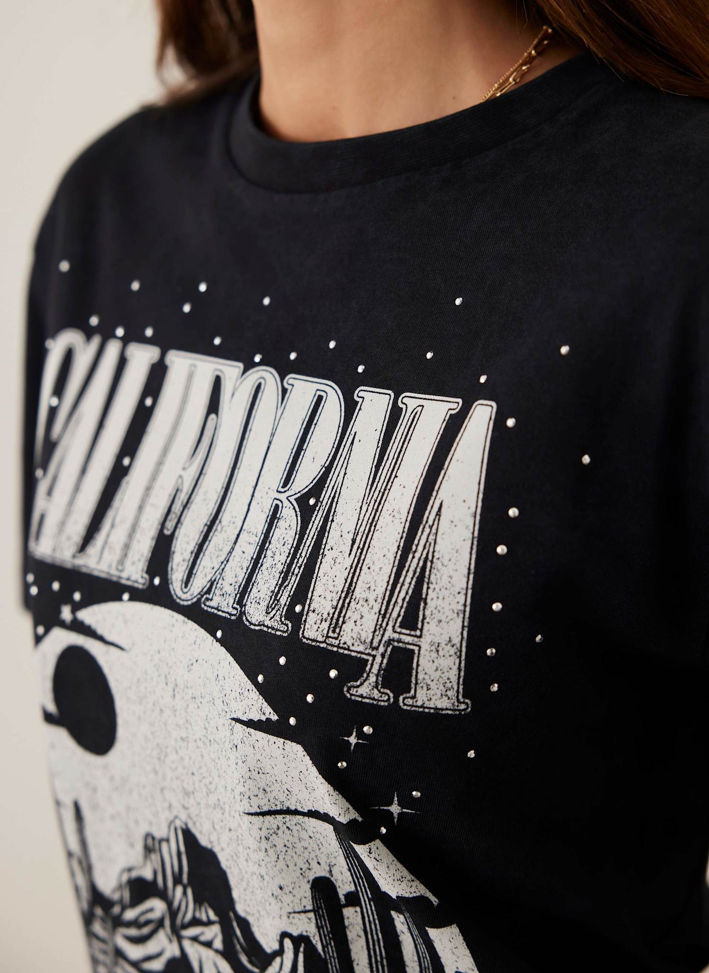 Black California Graphic T-Shirt