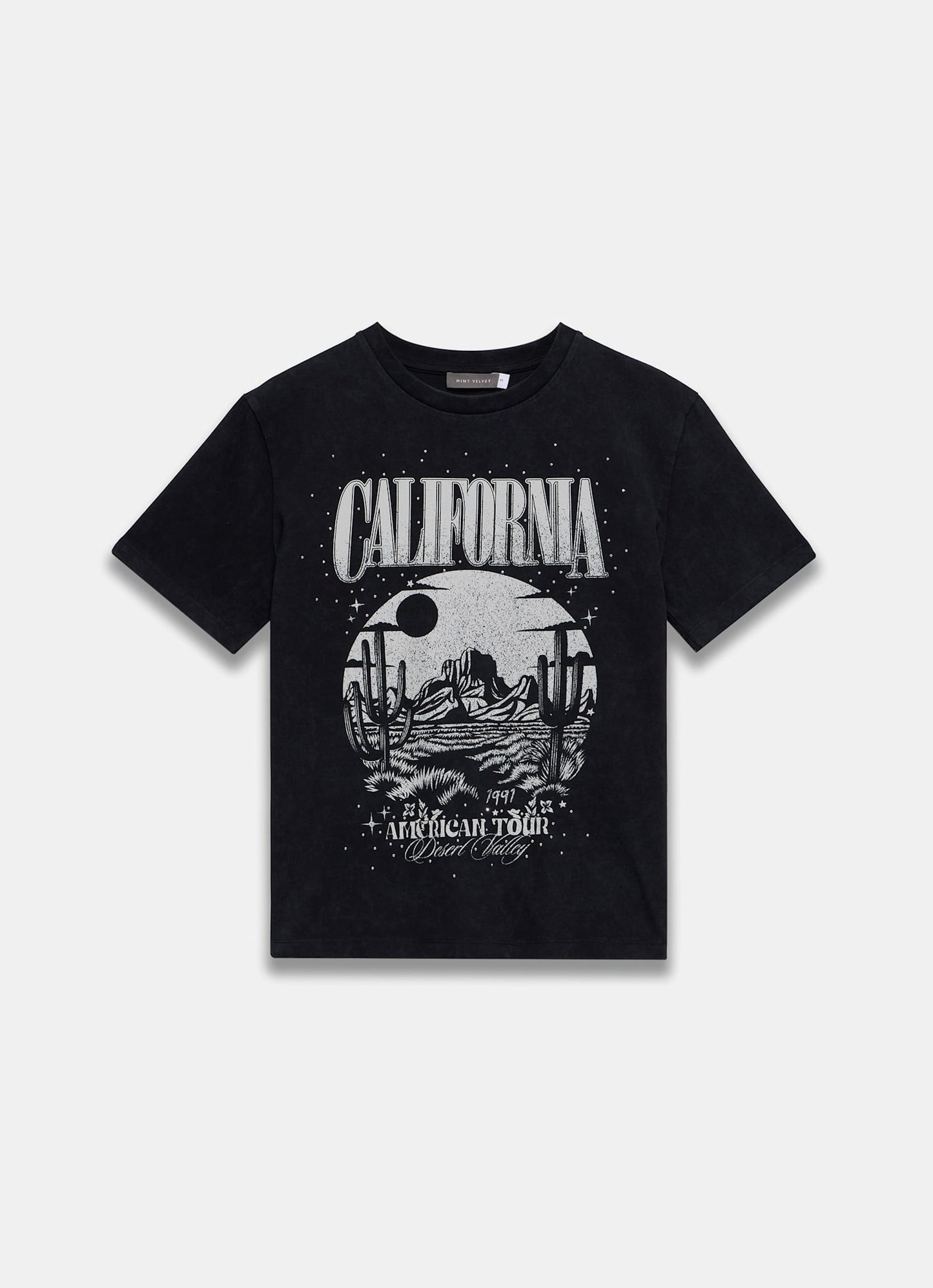 Black California Graphic T-Shirt