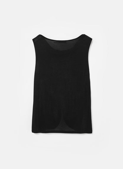 Black Draped Top