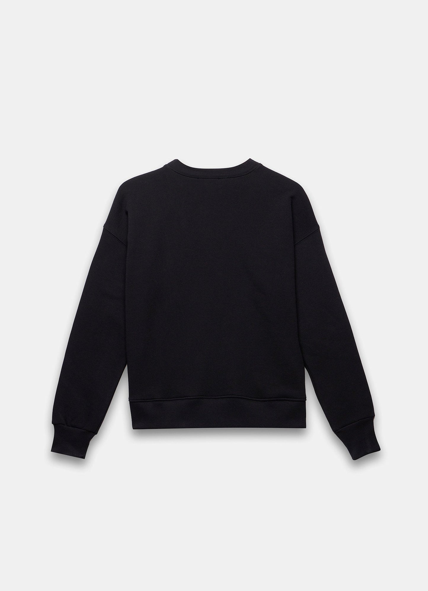Black Studio Slogan Sweatshirt