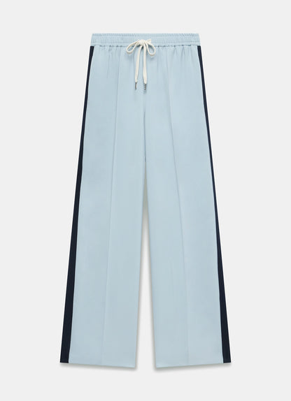 Blue Side Stripe Trousers
