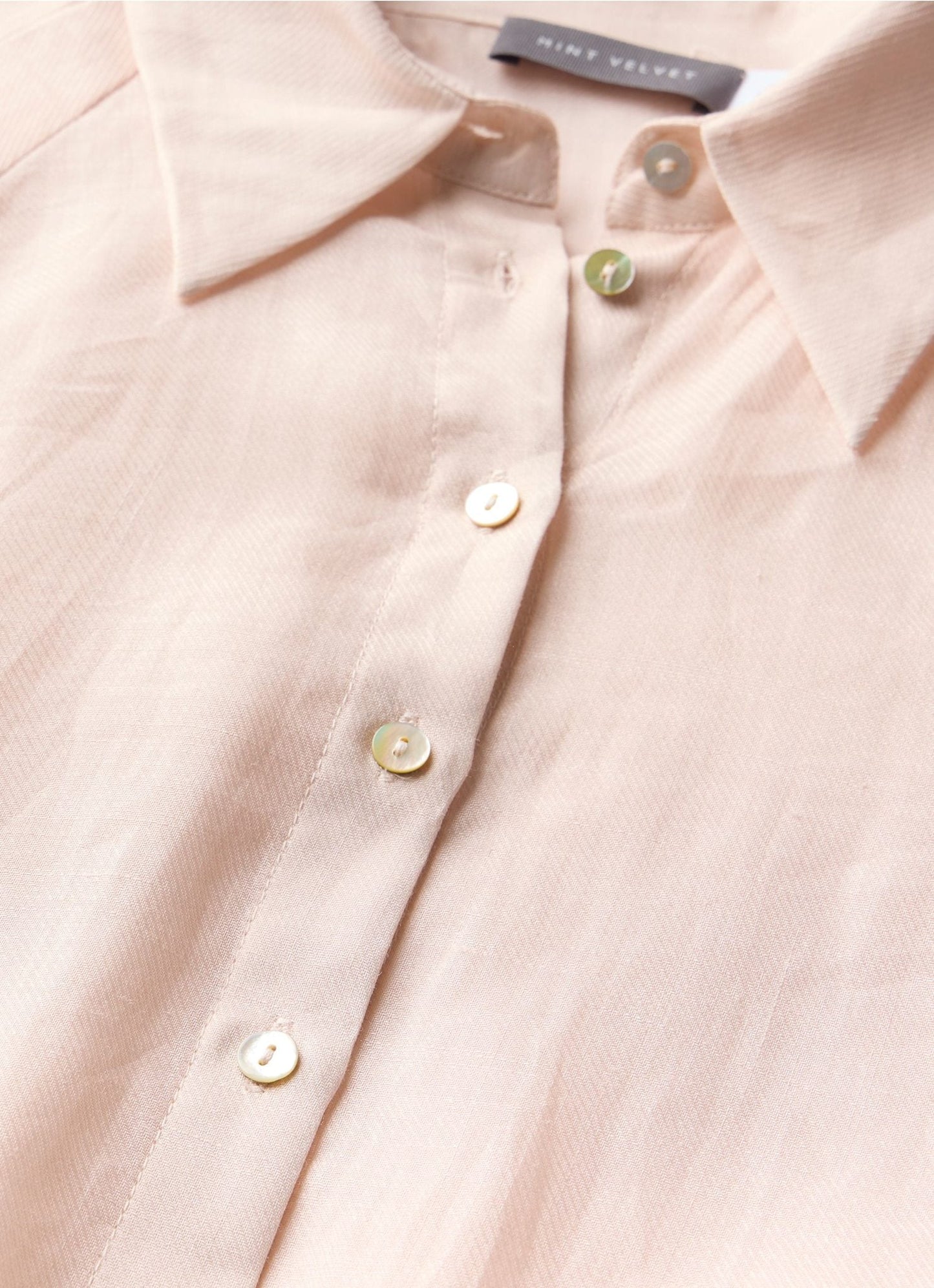 Pink Puff Sleeve Shirt