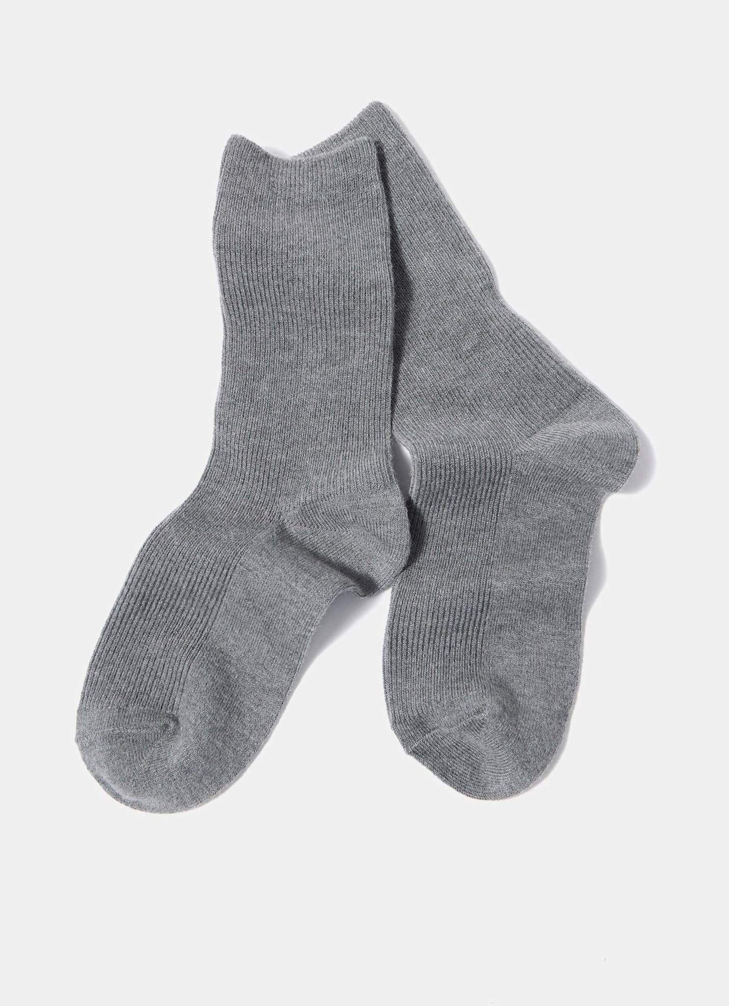 Grey Ankle Socks