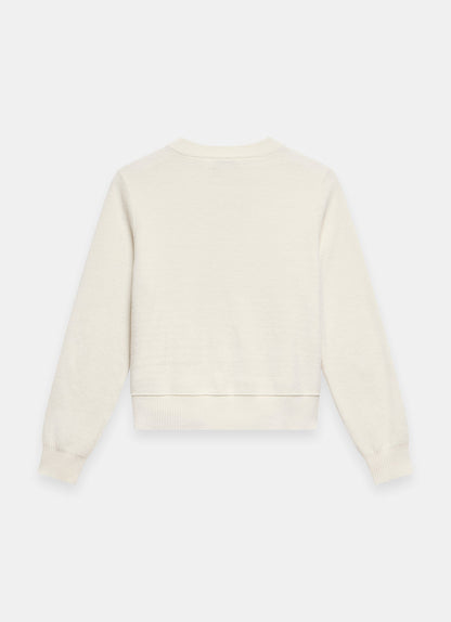 Cream Lightweight Cotton Blend Cardigan