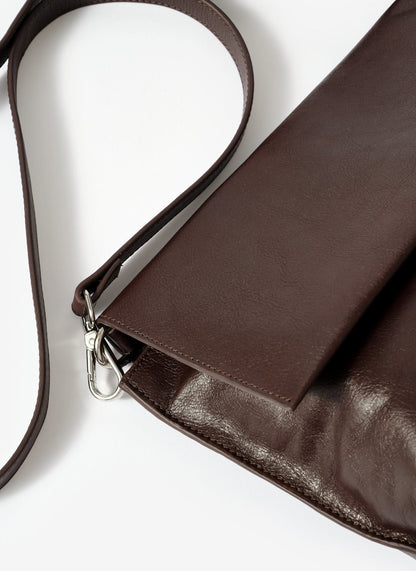 Daisy Burgundy Leather Bag