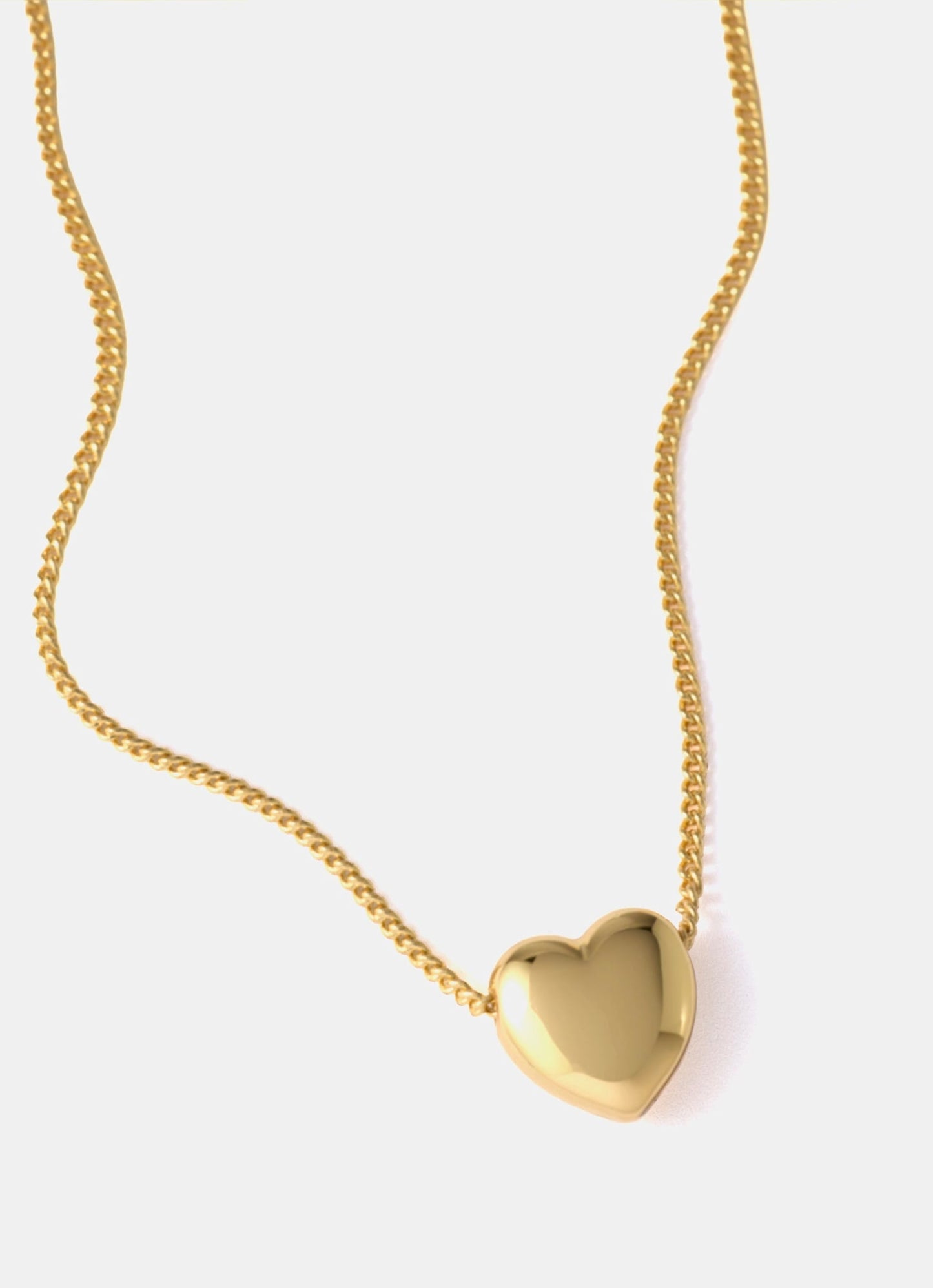 Gold Plated Heart Necklace