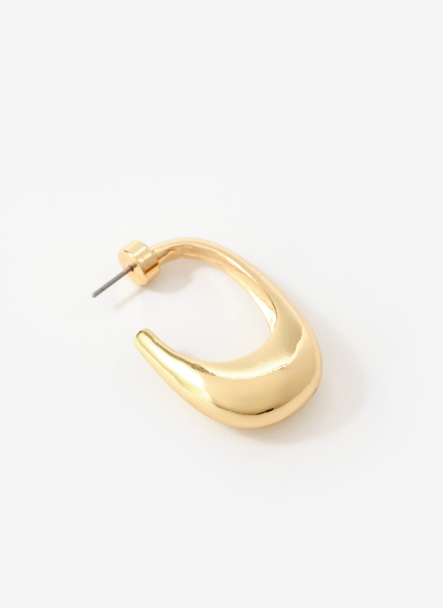 Gold Tone Hoop Earrings