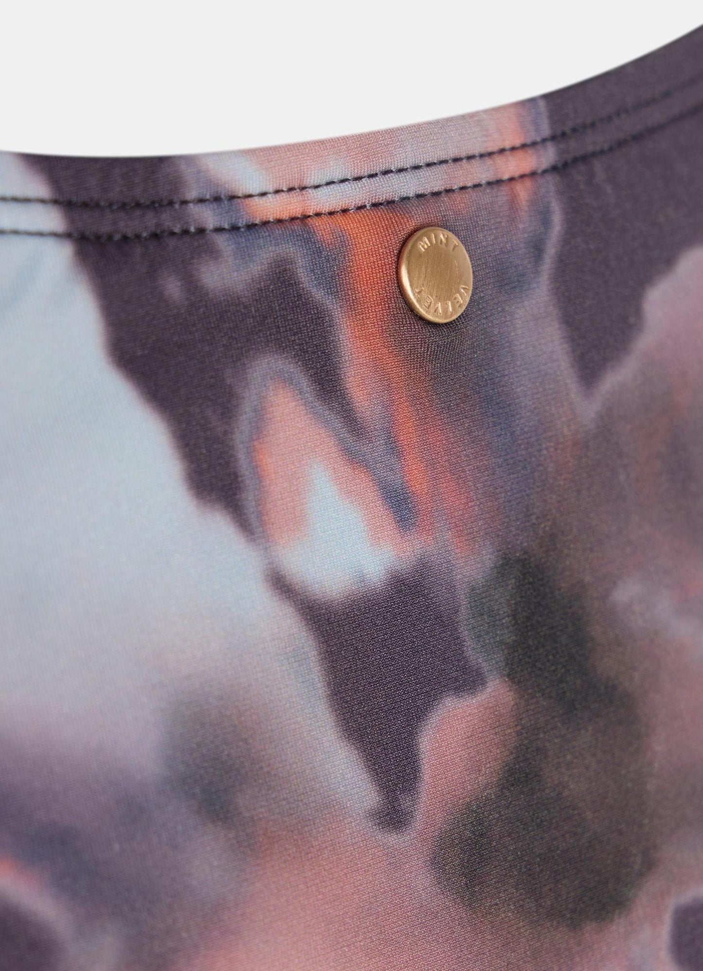 Floral Print High Waisted Bikini Bottoms