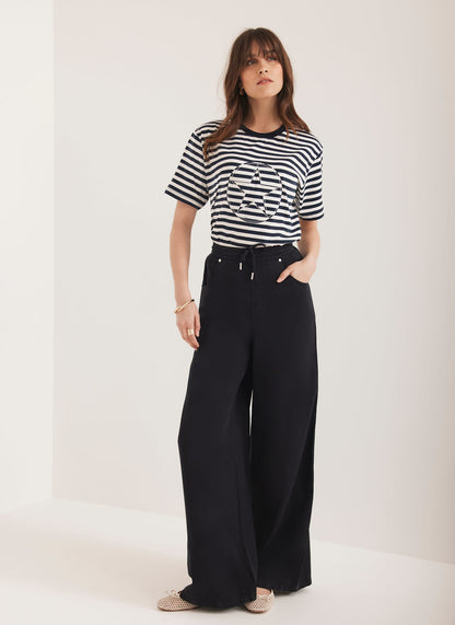 Navy Striped Star T-Shirt