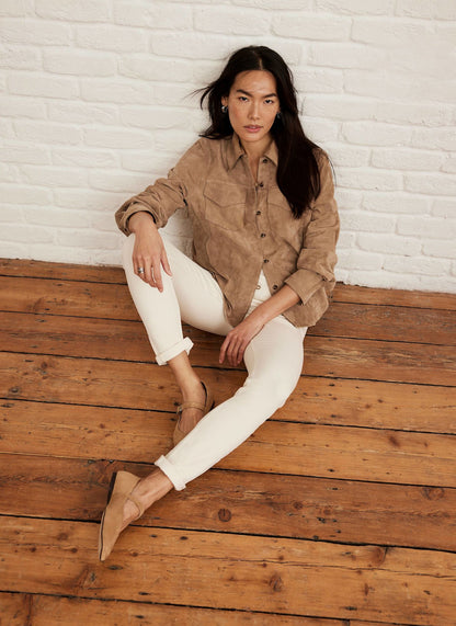 Neutral Wash Sculpting Skinny Jeans