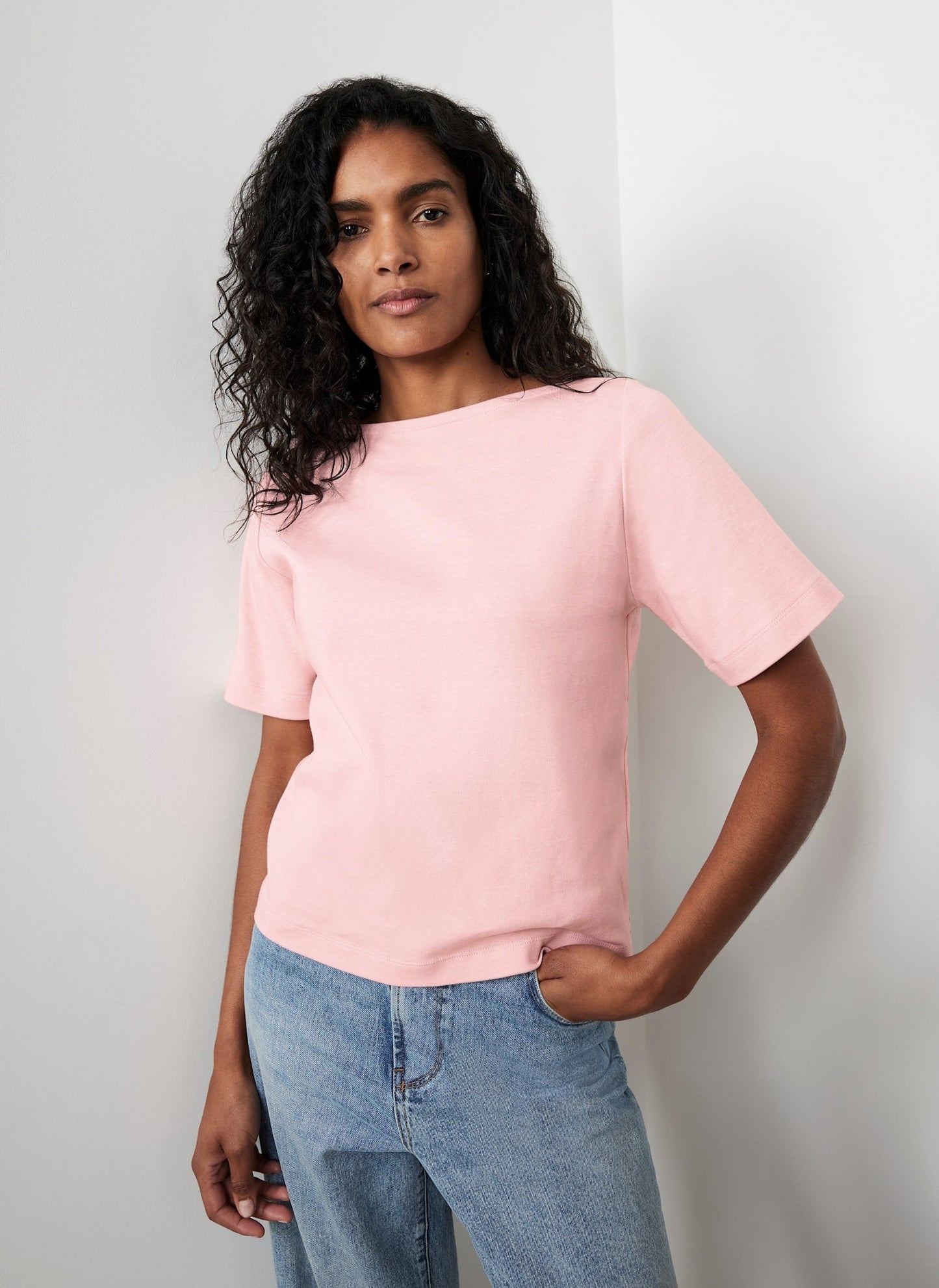 Pink Cotton T-Shirt