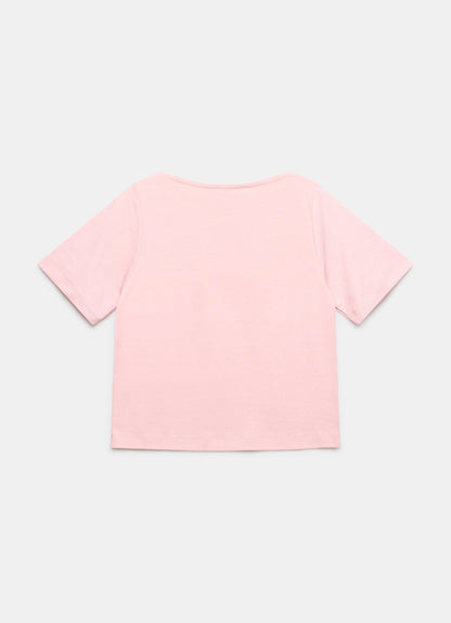 Pink Cotton T-Shirt