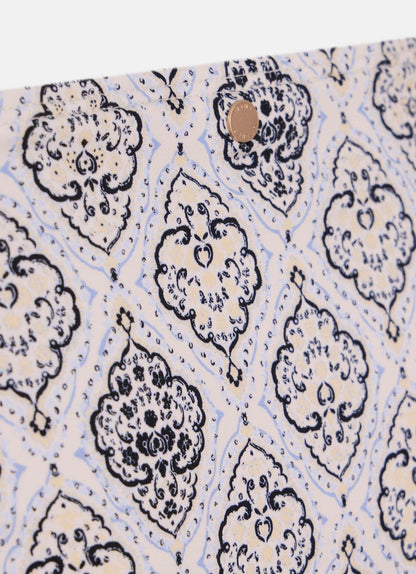 Blue Printed Bikini Briefs