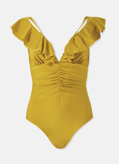 Ruffle Detail Swimsuit