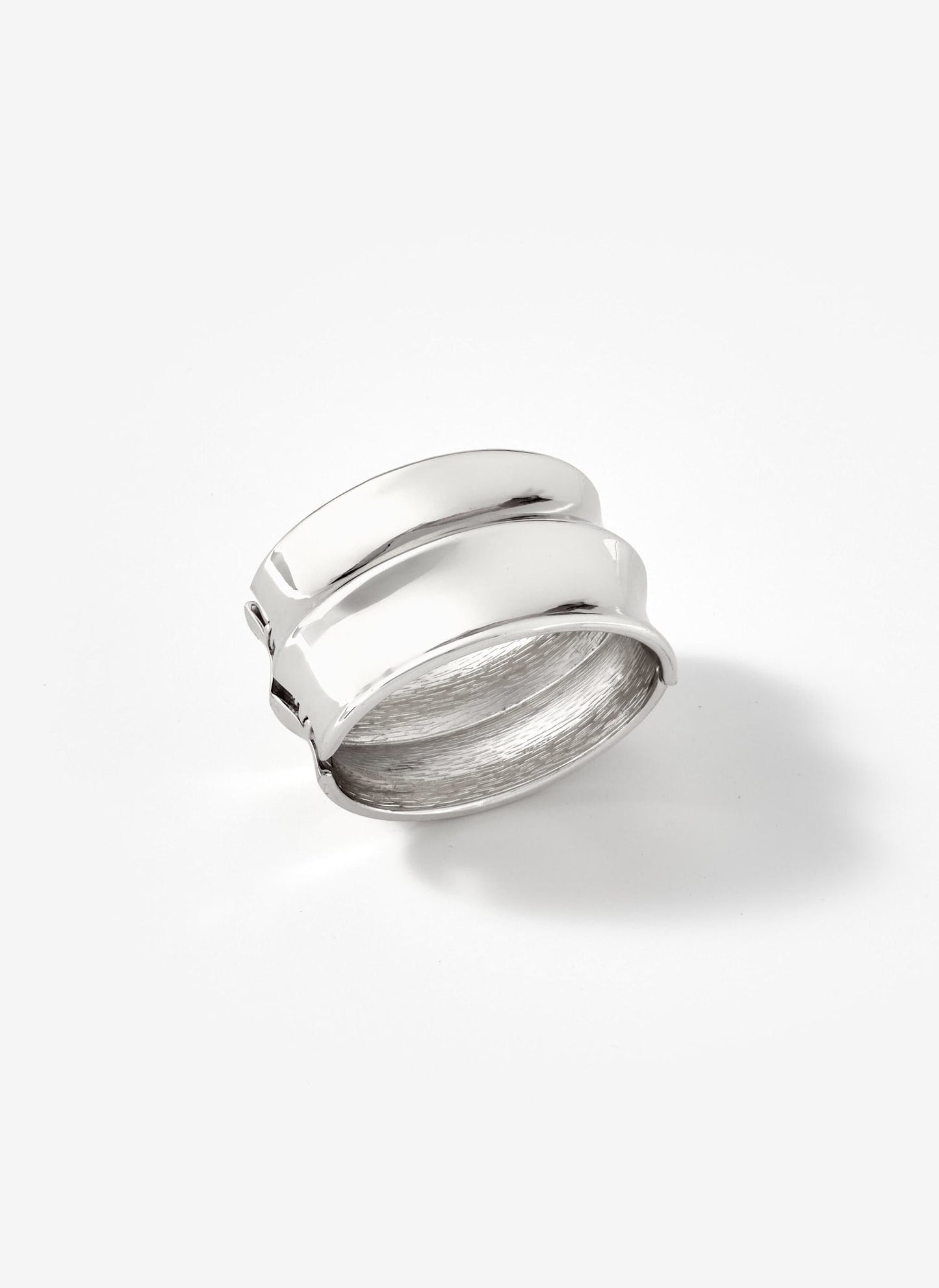 Silver Tone Statement Cuff Bracelet