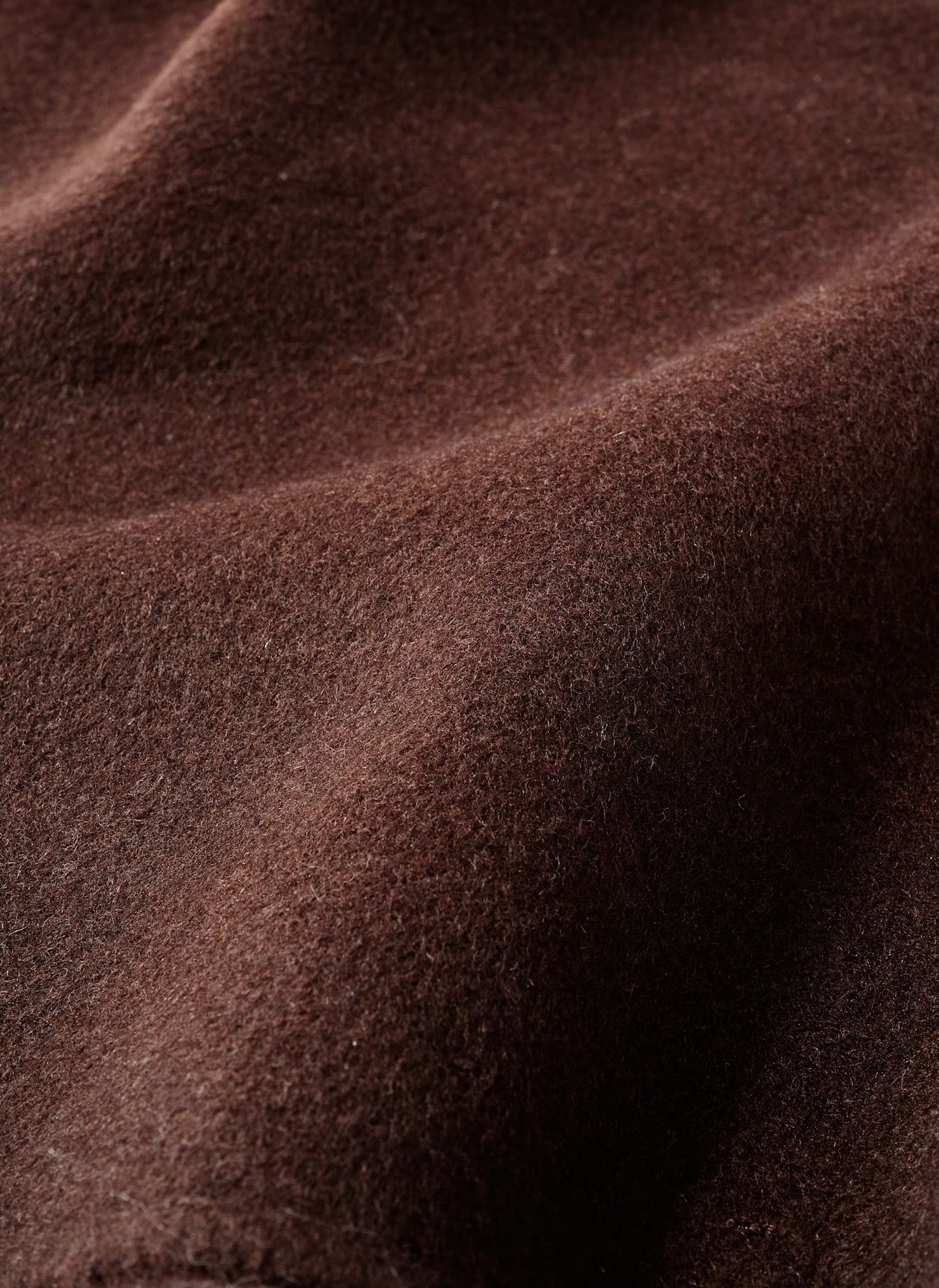 Brown Wool Triangle Scarf