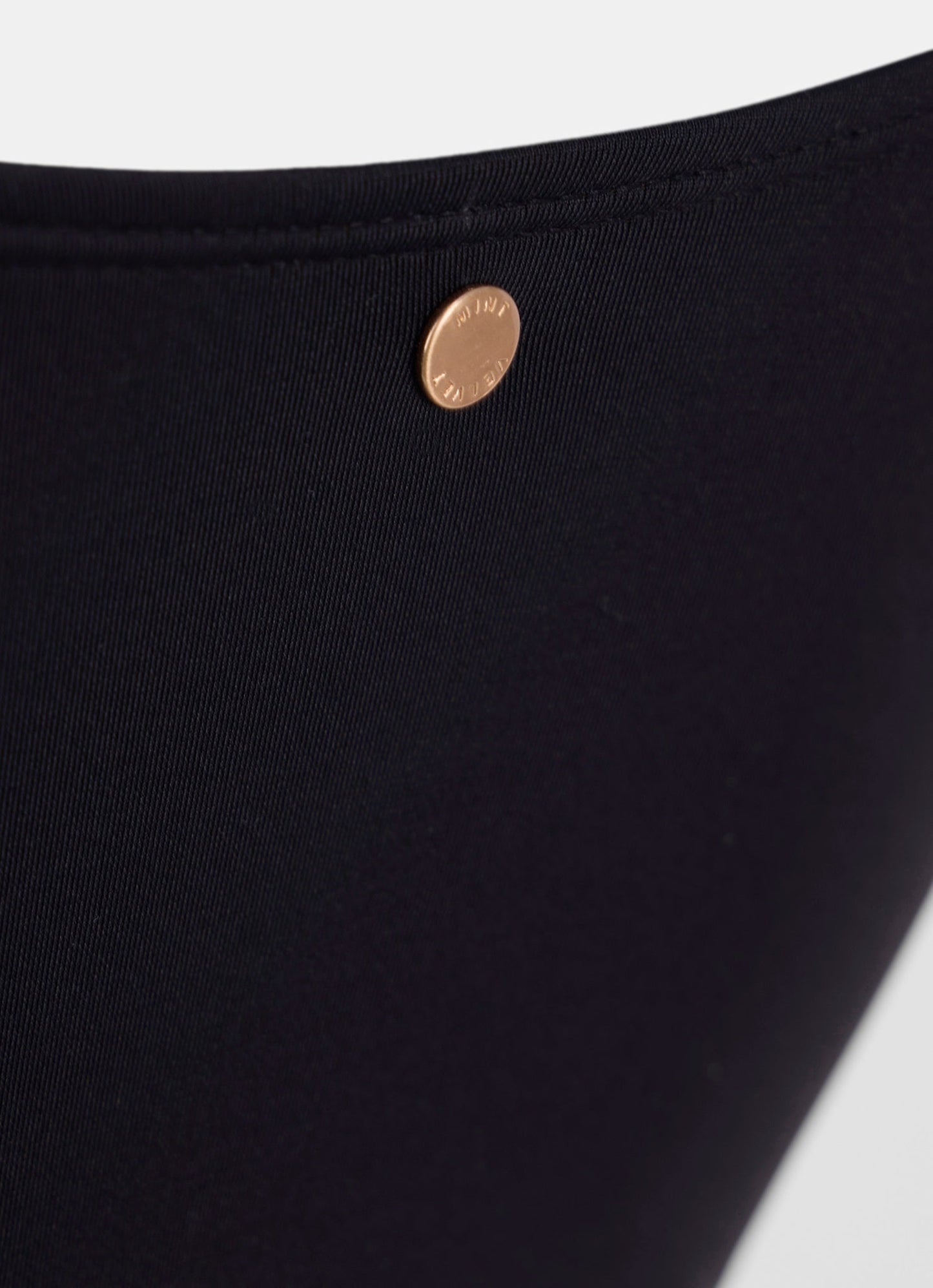 Black Chain Detail Plunge Swimsuit