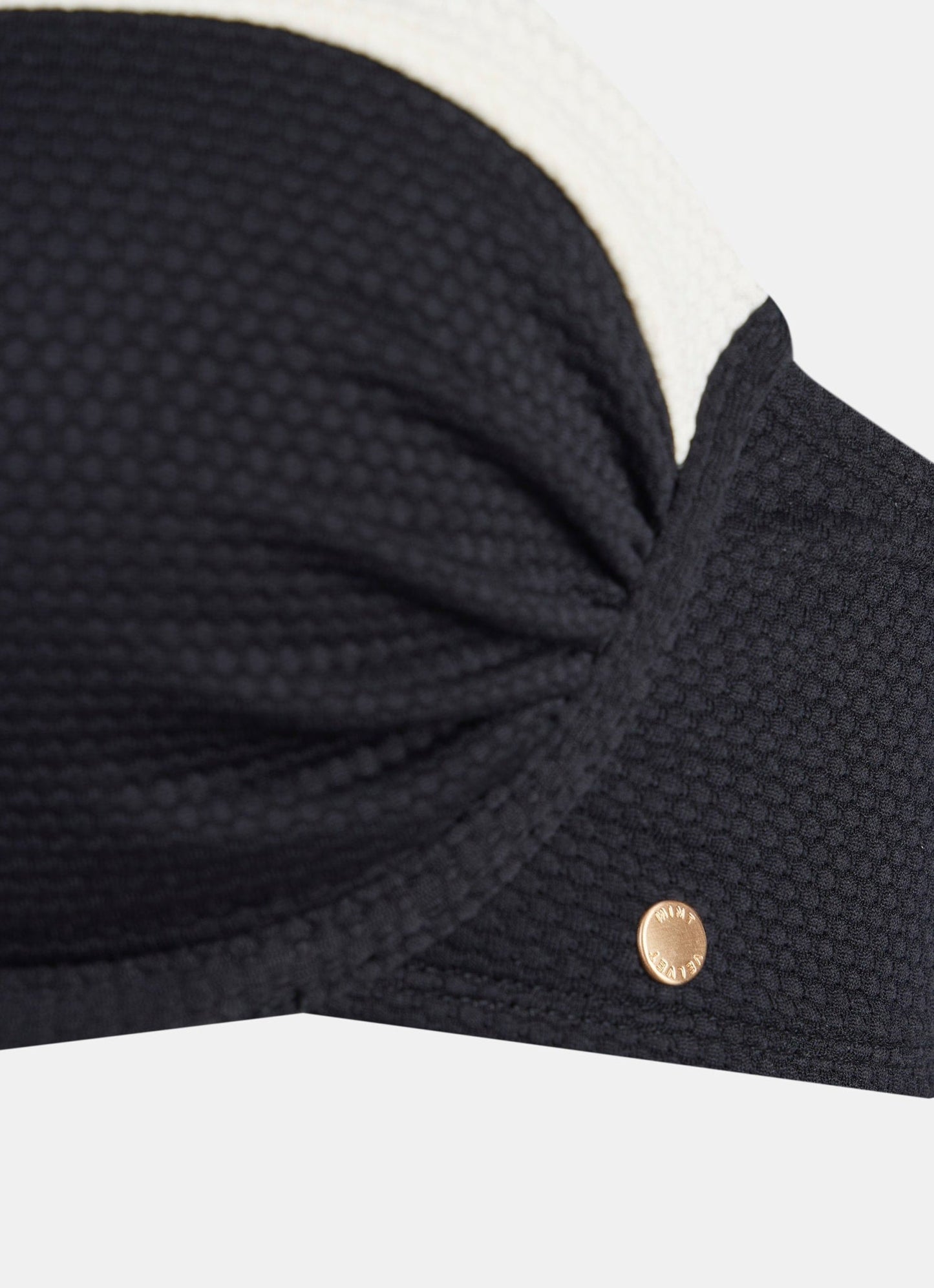 Black Balconette Bikini Top